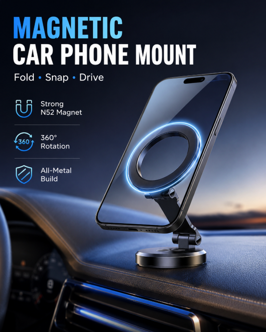 MagnaFold™ Magnetic Phone Mount