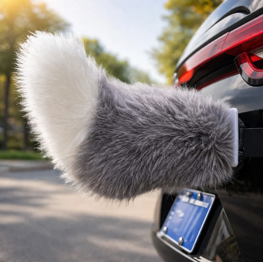 Moving Fluffy Car Tail for Cars & Motorcycles | RoadWag™